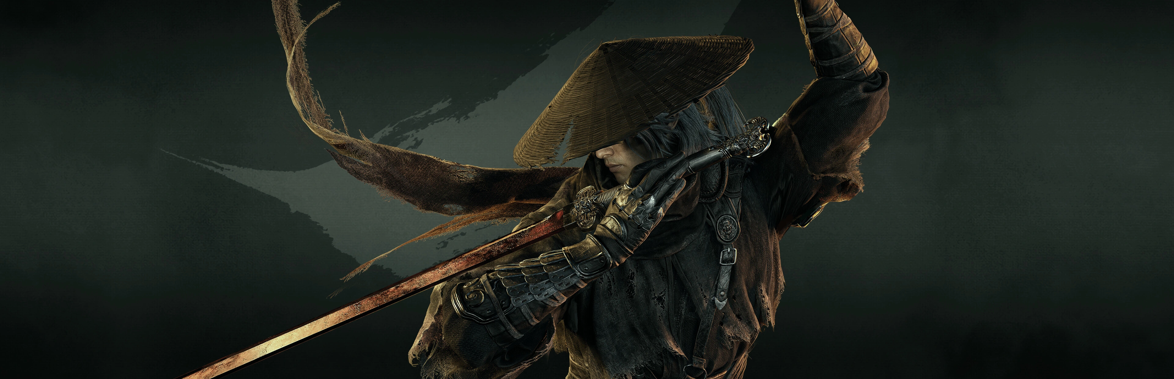 Official Phantom Blade Zero key art featuring Soul with his blade and woven hat